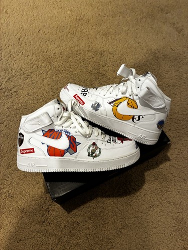 Supreme nike af1 mid nba - supreme, x